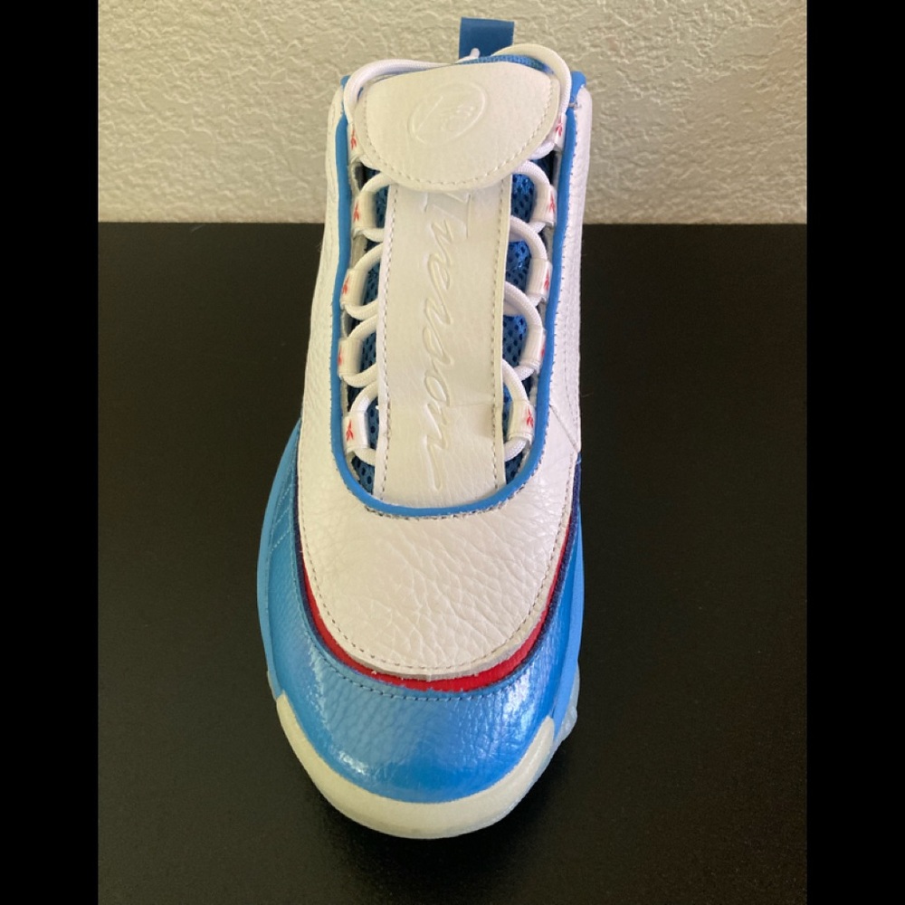 🎄New Allen Iverson Legacy Blue Basketball Athletic Shoes CN8405 Authentic - Picture 8 of 16